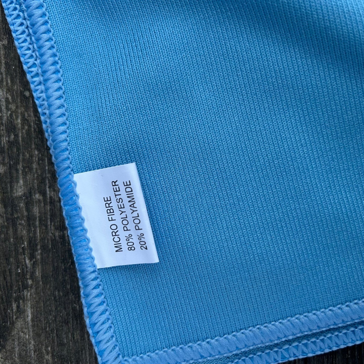 Blue Glass Cleaning Cloth 40x40cm – Lint Free - Streak Free - Cleaning Products UK