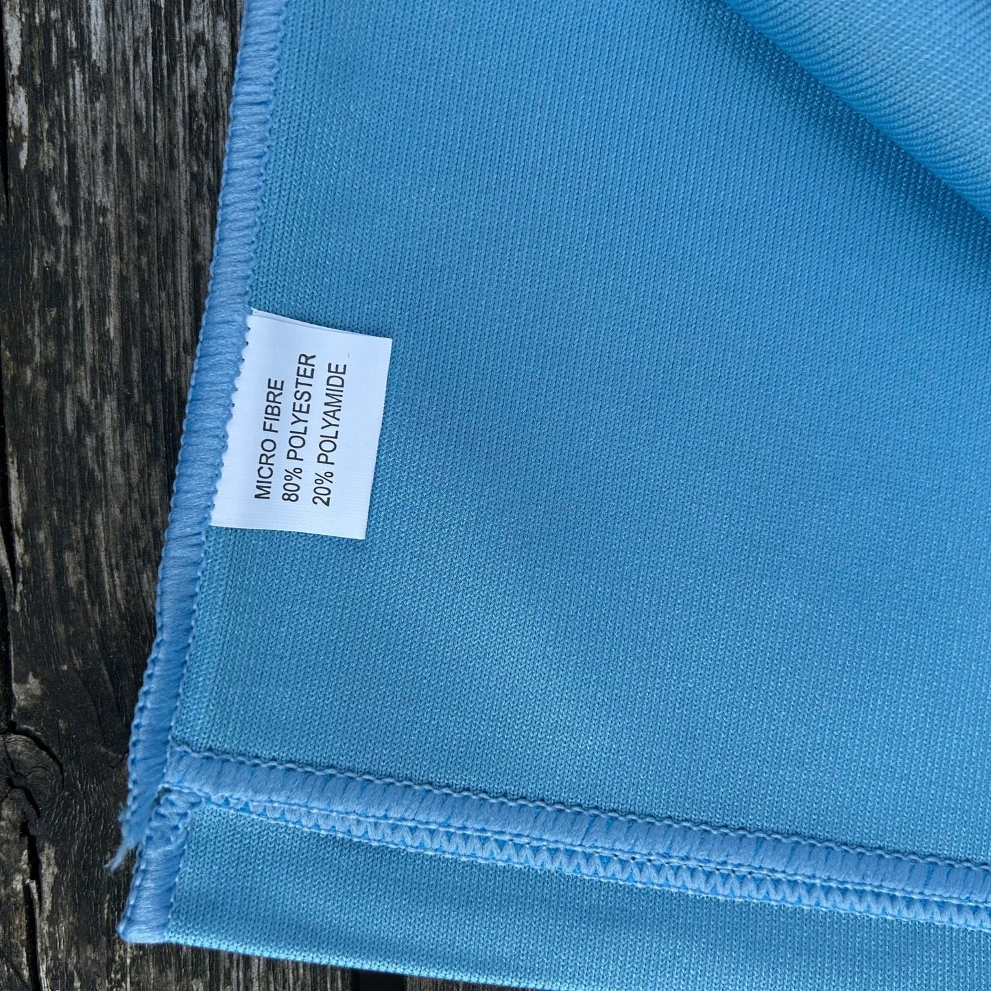Blue Glass Cleaning Cloth 60x80cm – Lint Free - Streak Free - Cleaning Products UK