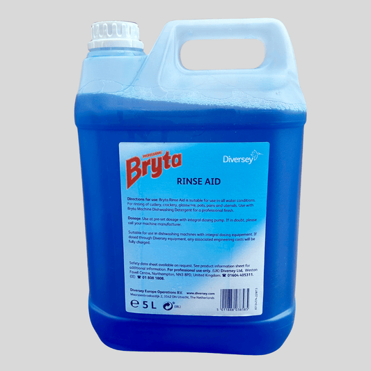 Bryta Professional Diversey Rinse Aid 5ltr - Cleaning Products UK