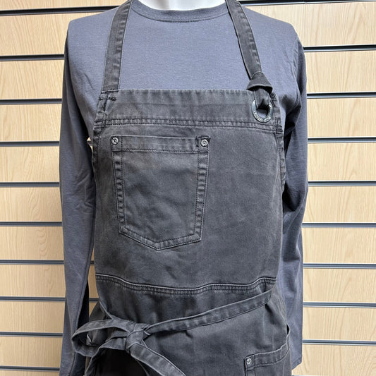 Chef Works Bib Apron Grey Urban Collection One Size - Cleaning Products UK