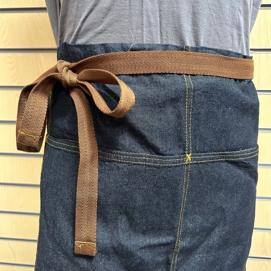 Chef Works Bistro Apron Denim Look One Size Urban Collection - Cleaning Products UK