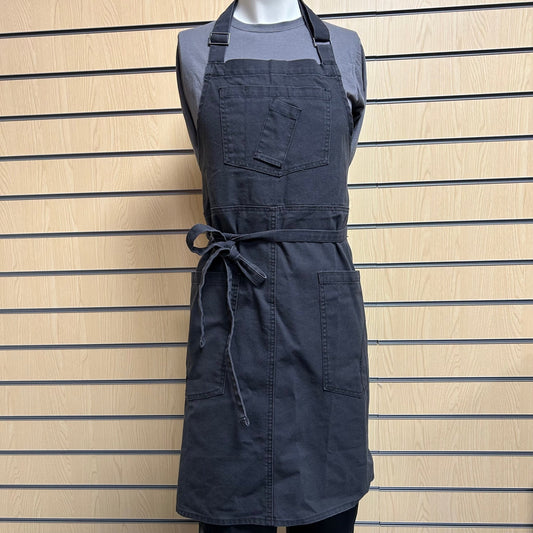 Chef Works Grey Bib Apron - One Size Urban Collection - Cleaning Products UK