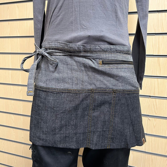 Chef Works Waist Apron - Denim Look - One Size Urban Collection - Cleaning Products UK