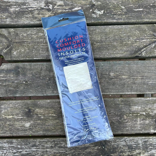 Cushion Comfort Moulded Insoles – Size 4 | Anti - Shock Foot Support - Cleaning Products UK