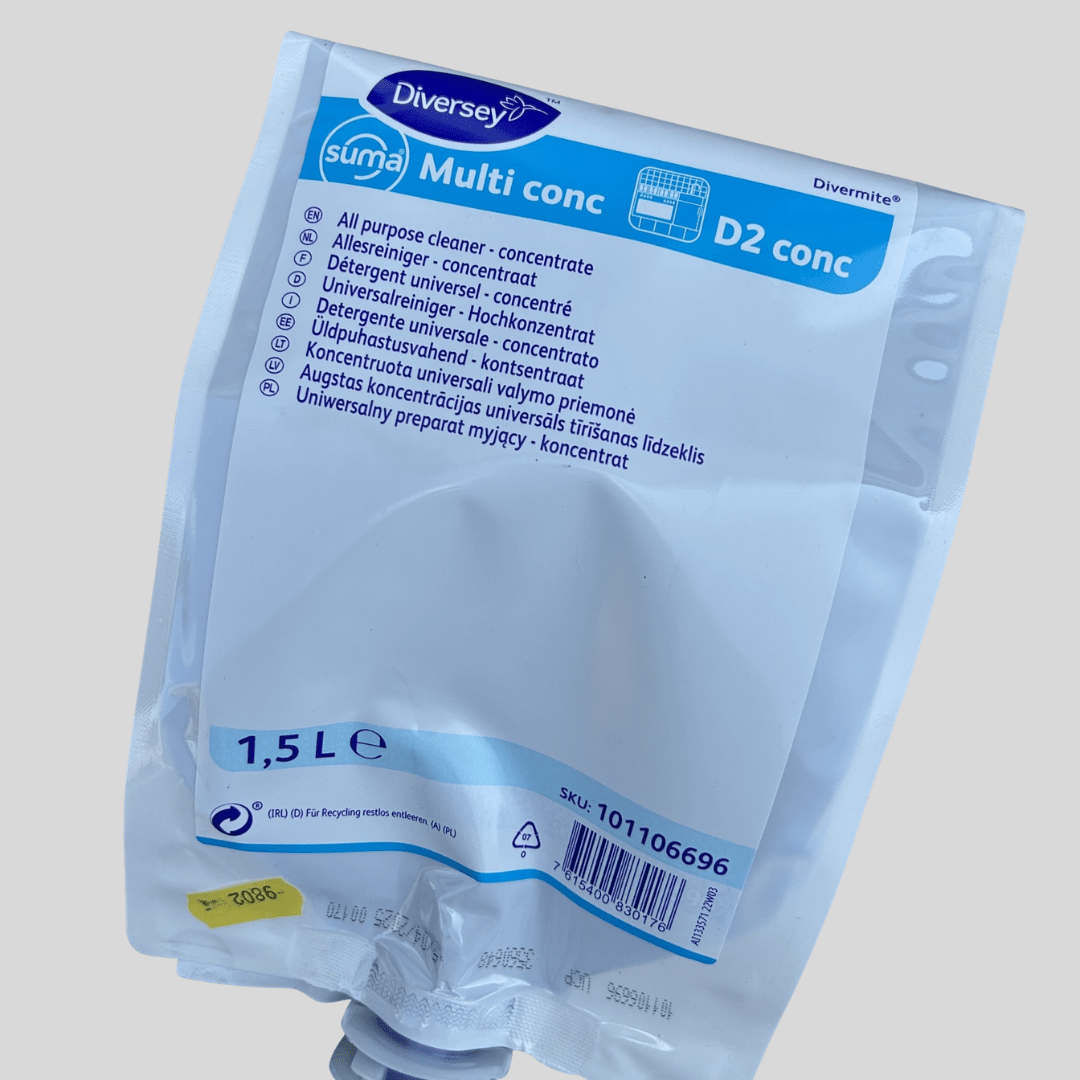 Diversey Suma Multi - Concentrate D2 – 1.5L All - Purpose Cleaner (101106696) - Cleaning Products UK