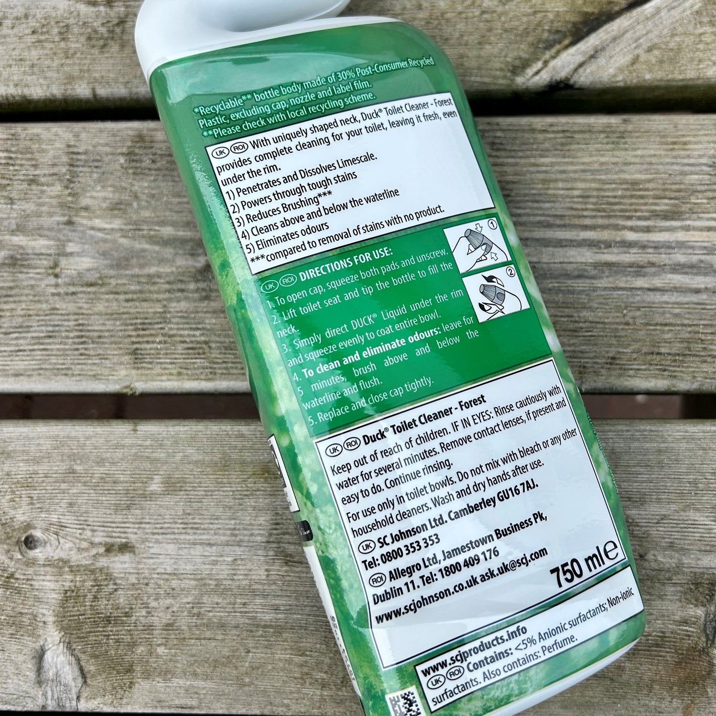 Duck 5 in 1 Toilet Cleaner