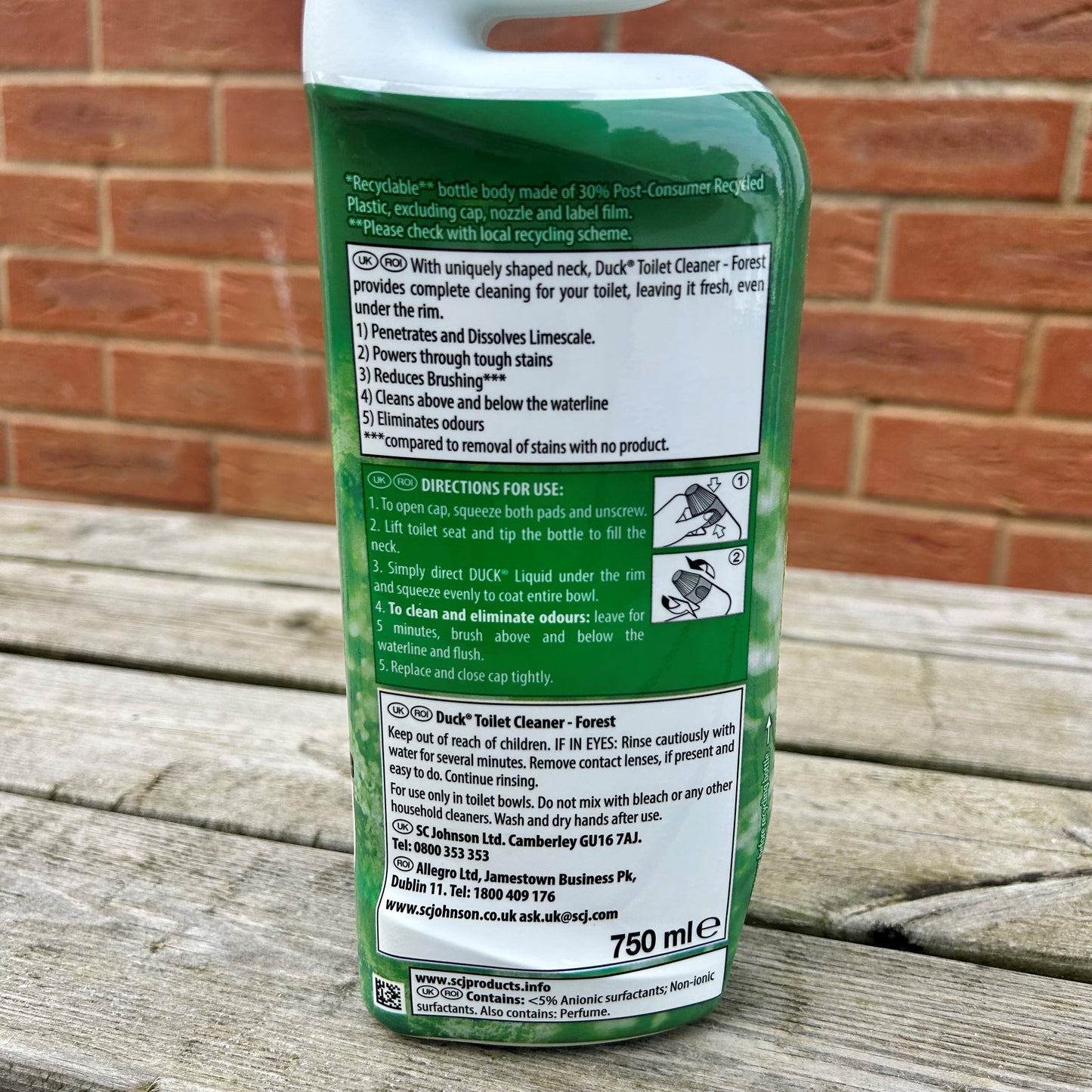 Duck 5 in 1 Toilet Cleaner