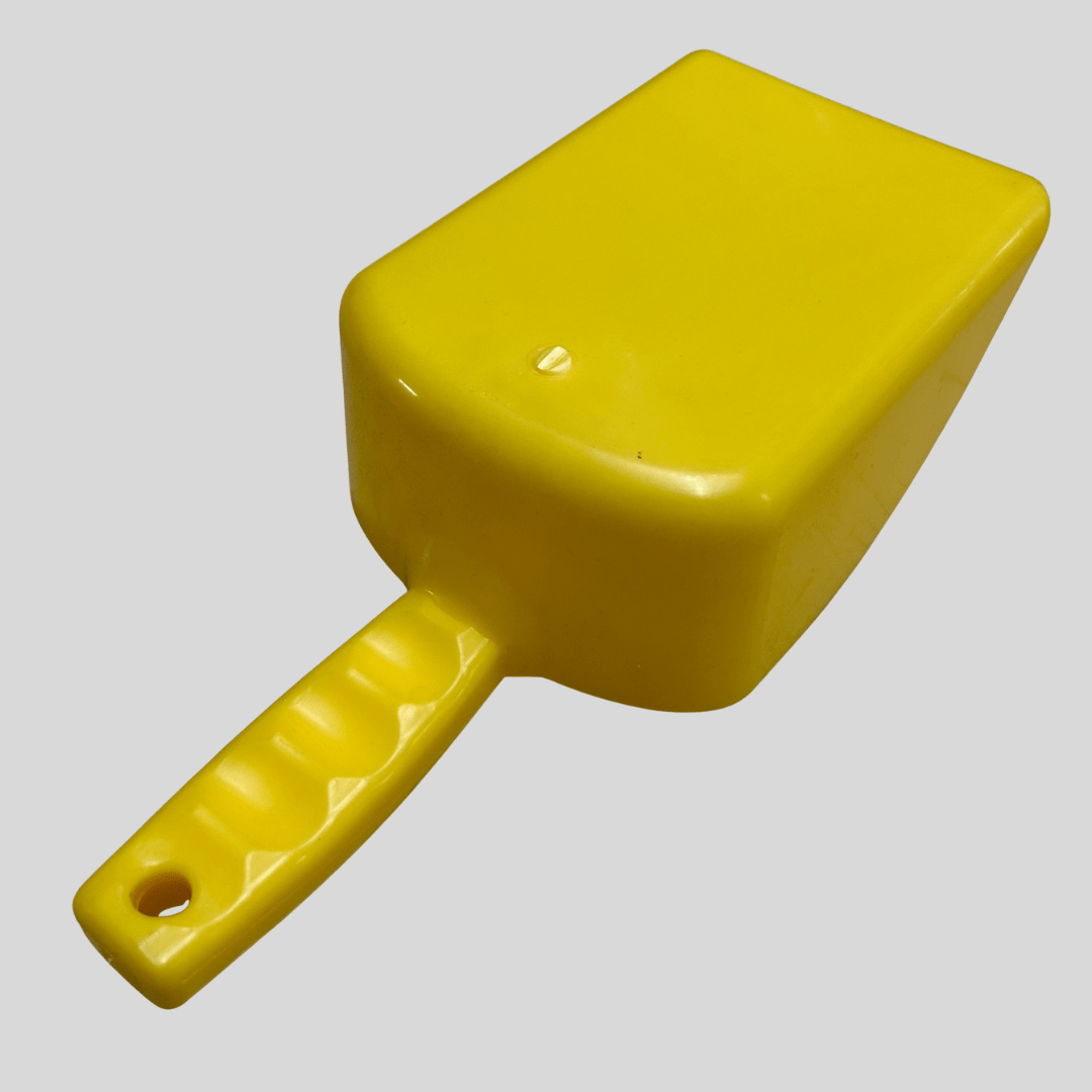 Durable Yellow Plastic Scoop – Multi - Purpose Utility Shovel - Cleaning Products UK