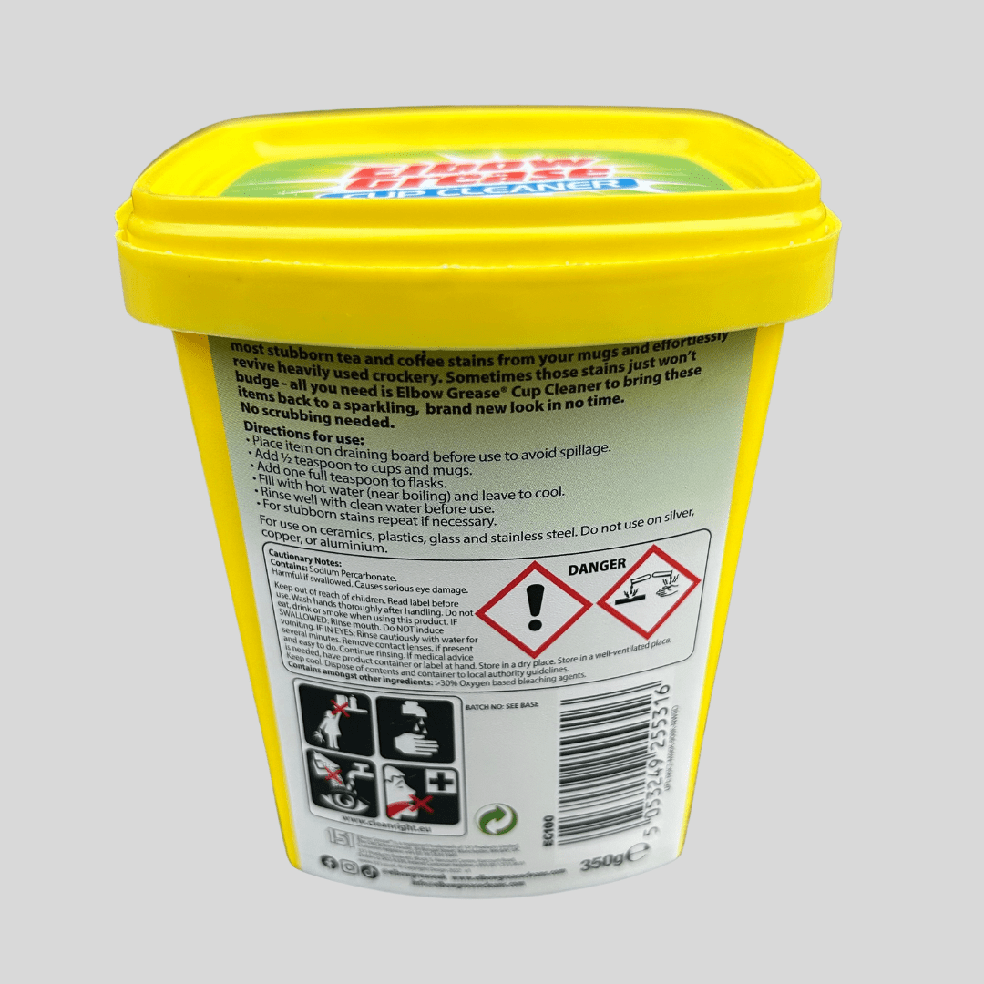 Elbow Grease Cup Cleaner 350g - Cleaning Products UK