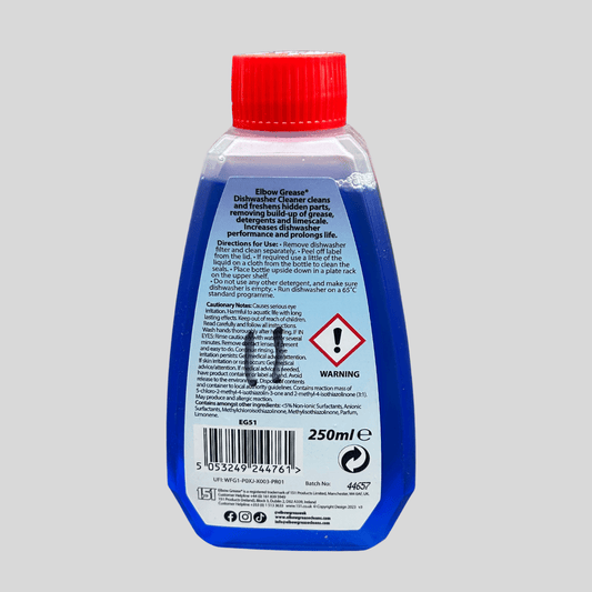 Elbow Grease Dishwasher Cleaner 250ml - Cleaning Products UK