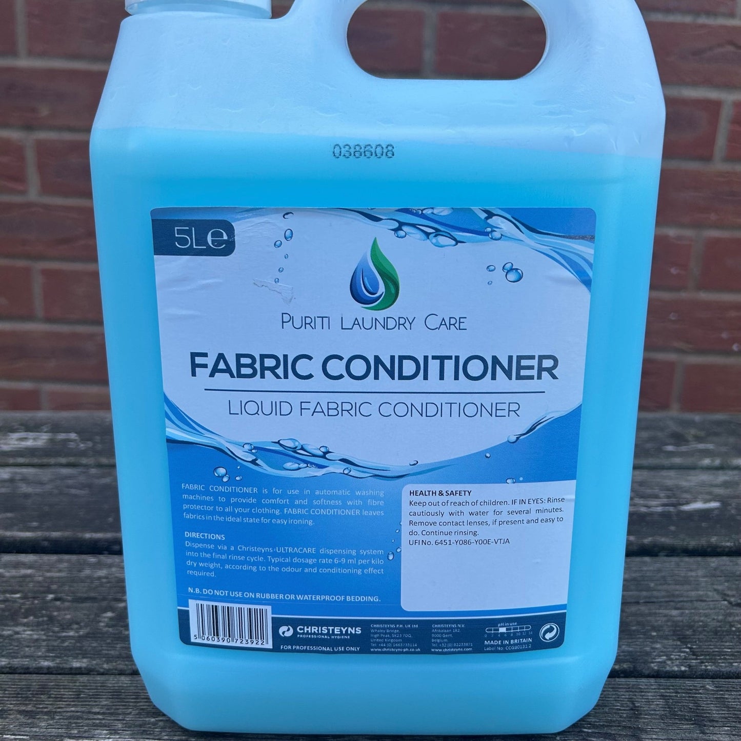 Fabric Conditioner 5ltr - Cleaning Products UK