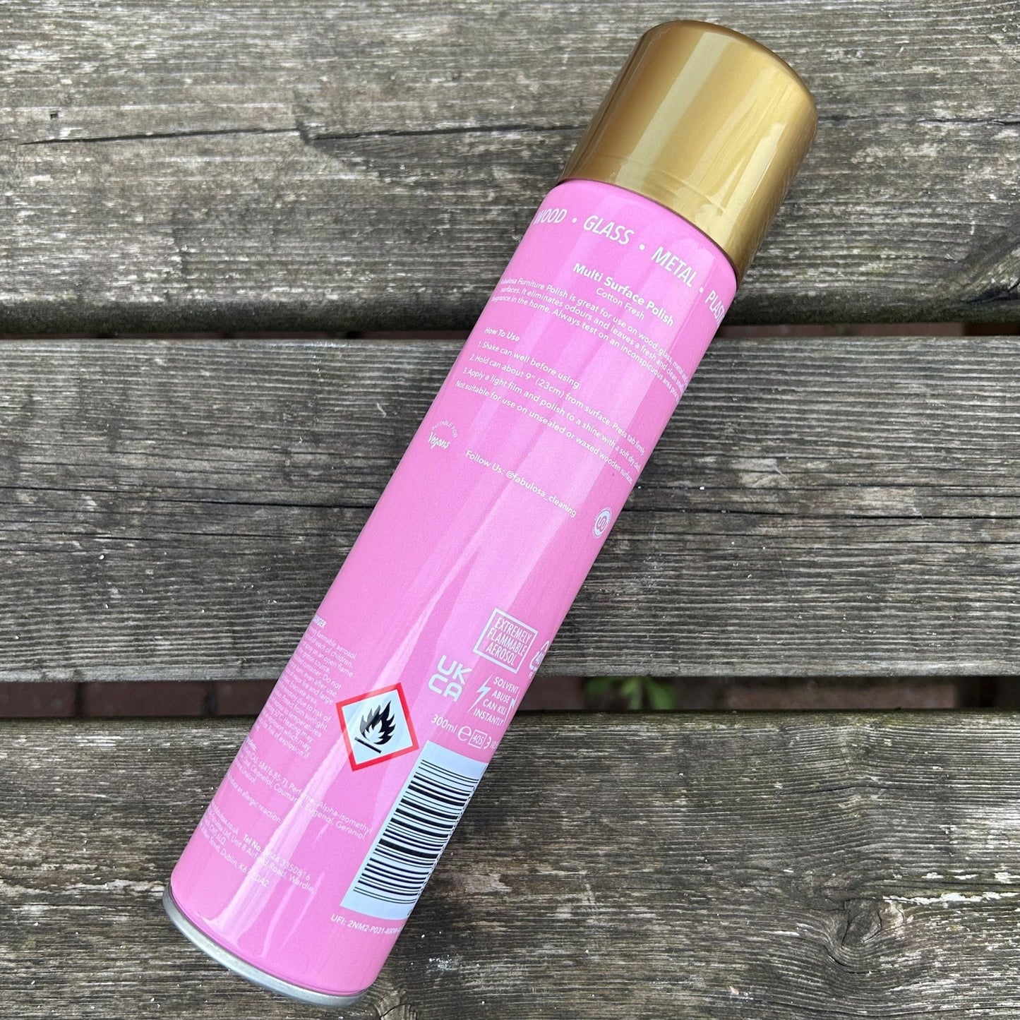 Fabulosa Multi Surface Polish 300ml - Cleaning Products UK