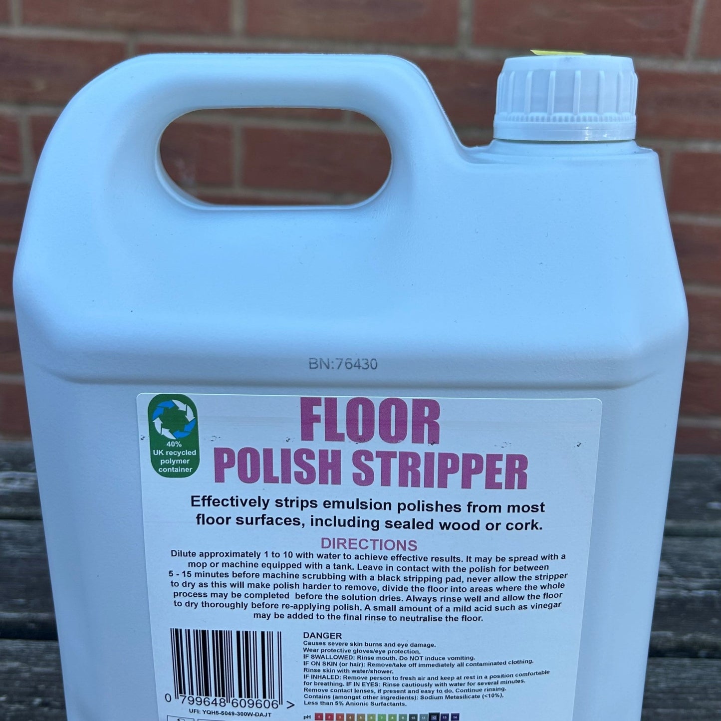 Floor Polish Stripper 5ltr - Cleaning Products UK
