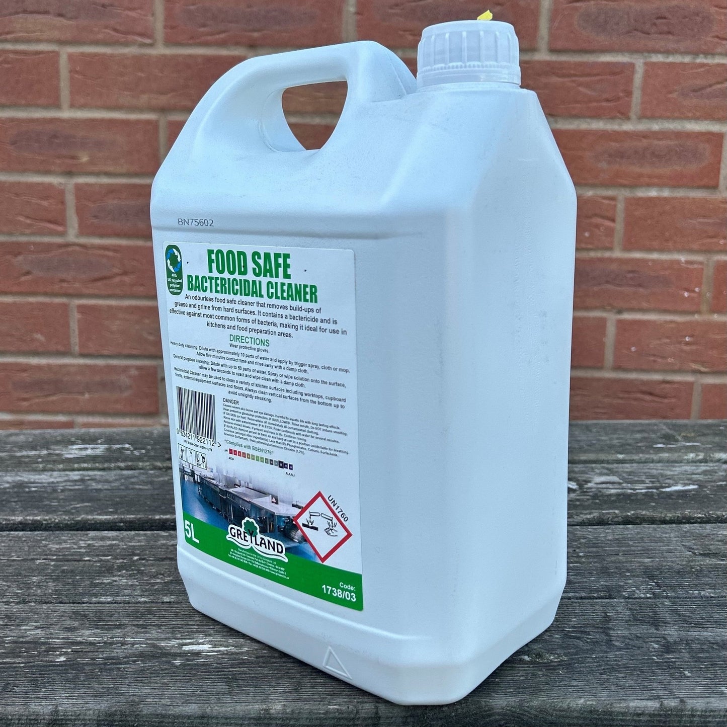 Food Safe Bactericidal Cleaner 5ltr - Cleaning Products UK