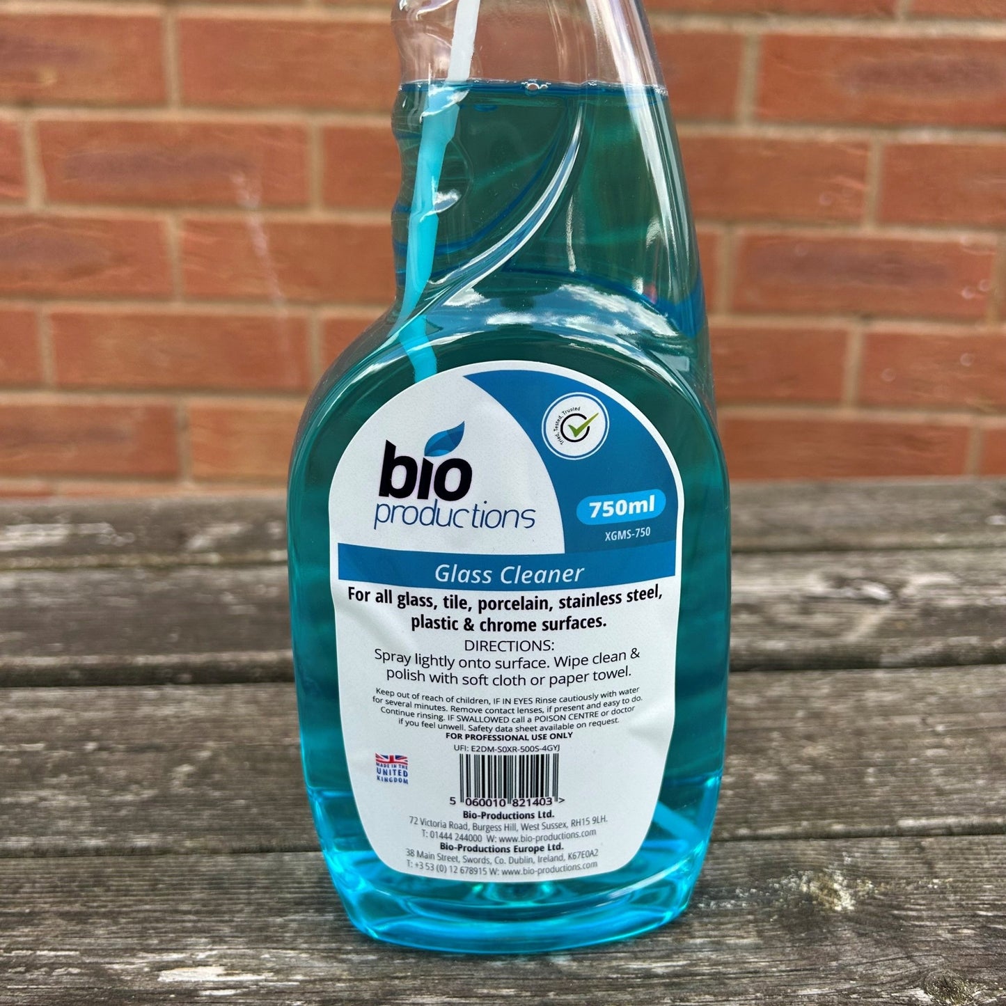 Glass & S/Steel Cleaner 750ml - Cleaning Products UK