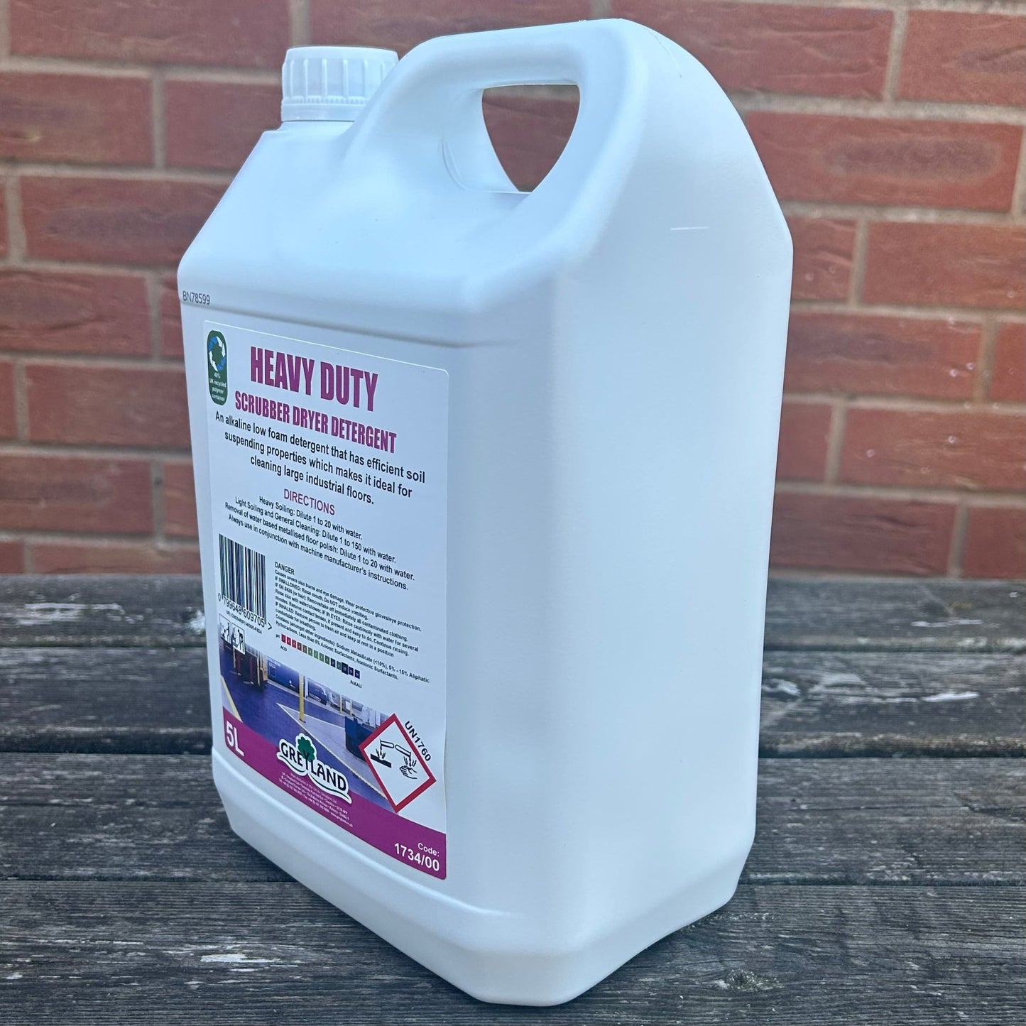 Heavy Duty Scrubber Dryer Detergent 5ltr - Cleaning Products UK