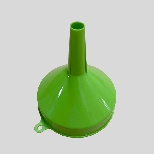 Large Green Plastic Funnel - Cleaning Products UK