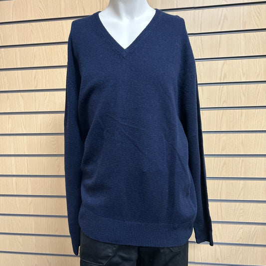 Large Henbury Navy VNeck Sweater - Cleaning Products UK