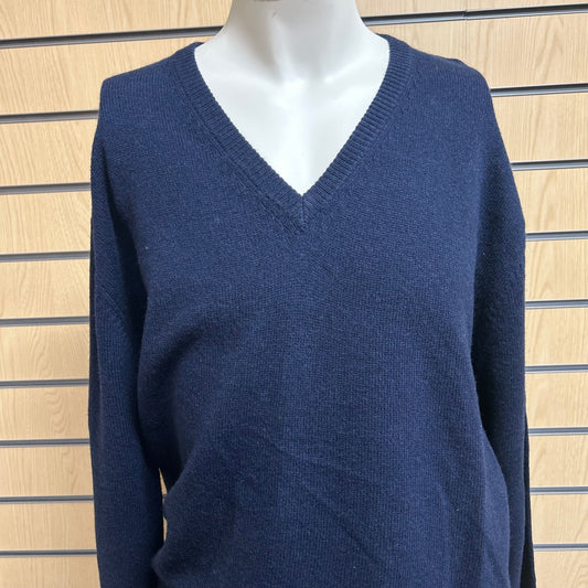 Large Henbury Navy VNeck Sweater - Cleaning Products UK