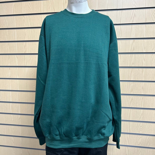 Large Sweatshirt Bottle Green - Cleaning Products UK