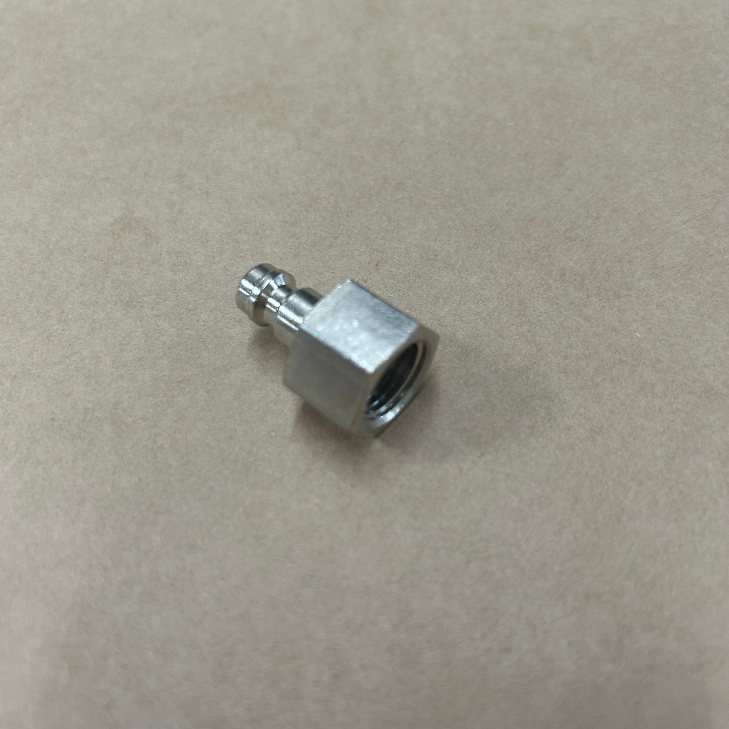 Male Microbore Coupling with Female thread - Cleaning Products UK