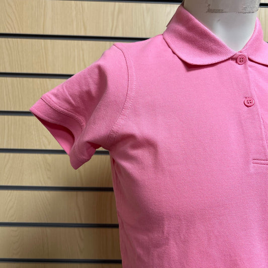 Medium B&C Women's Polo Shirt | Bright Pink - Cleaning Products UK