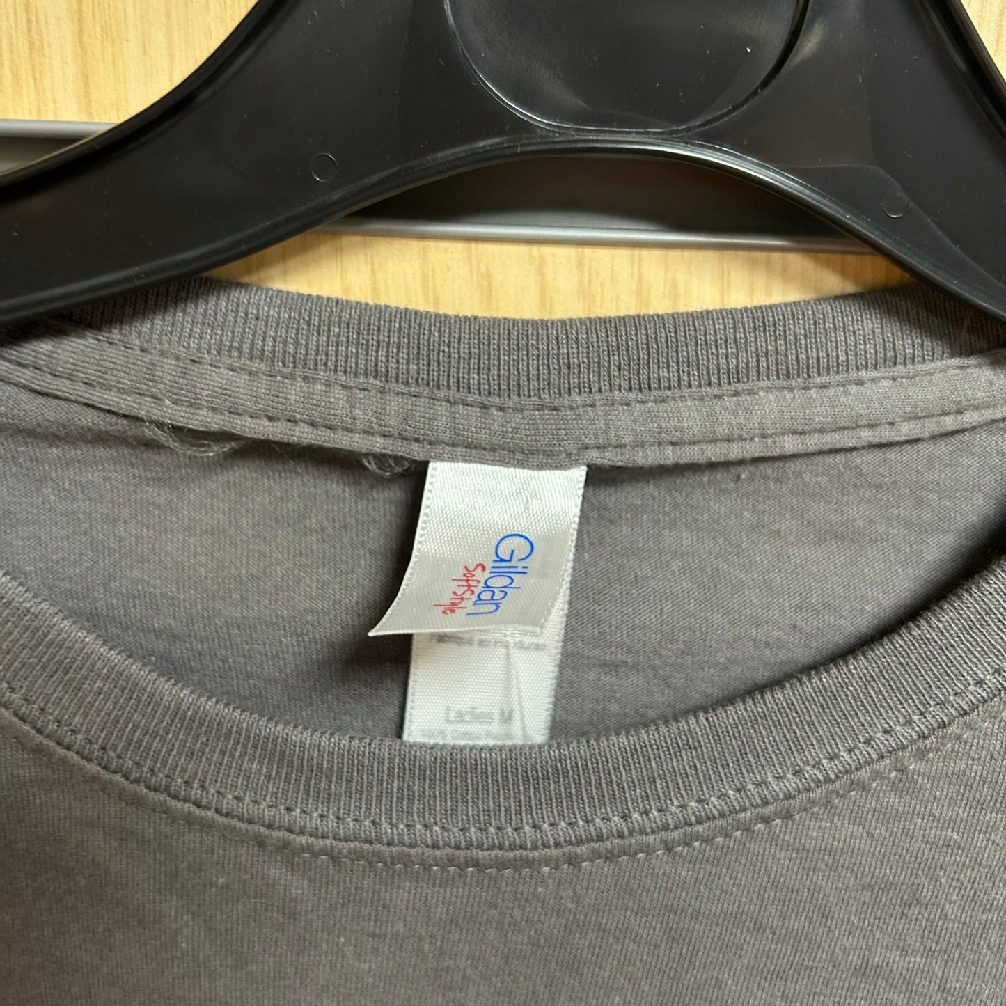 Medium Grey Ladies Long Sleeve Tshirt Gildan - Cleaning Products UK