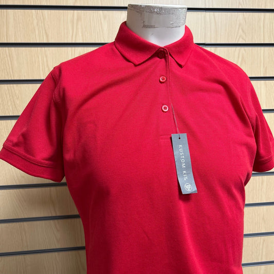 Medium Kustom Kit Polo Shirt | Red KK213 - Cleaning Products UK
