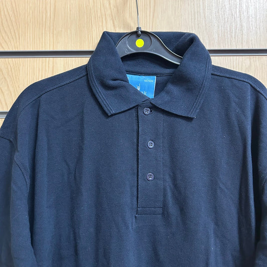 Medium Navy Polo Shirt Uneek UC104 - Cleaning Products UK