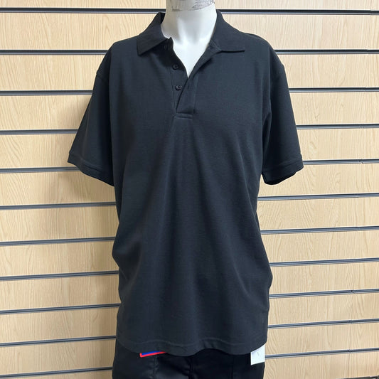 Medium ST Supertouch Polo Shirt – Black - Cleaning Products UK