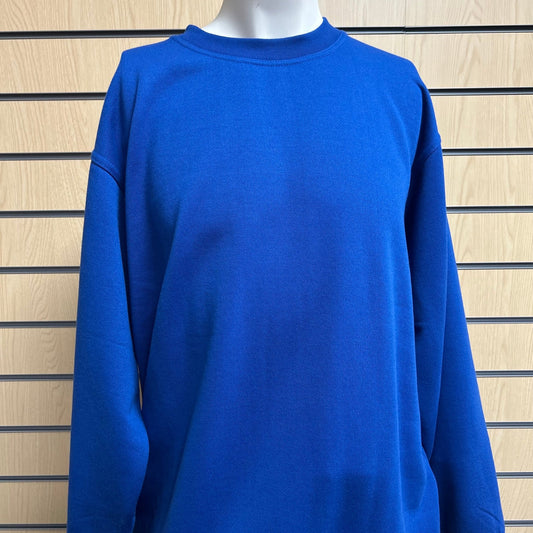 Medium Sweatshirt Royal Blue - Cleaning Products UK