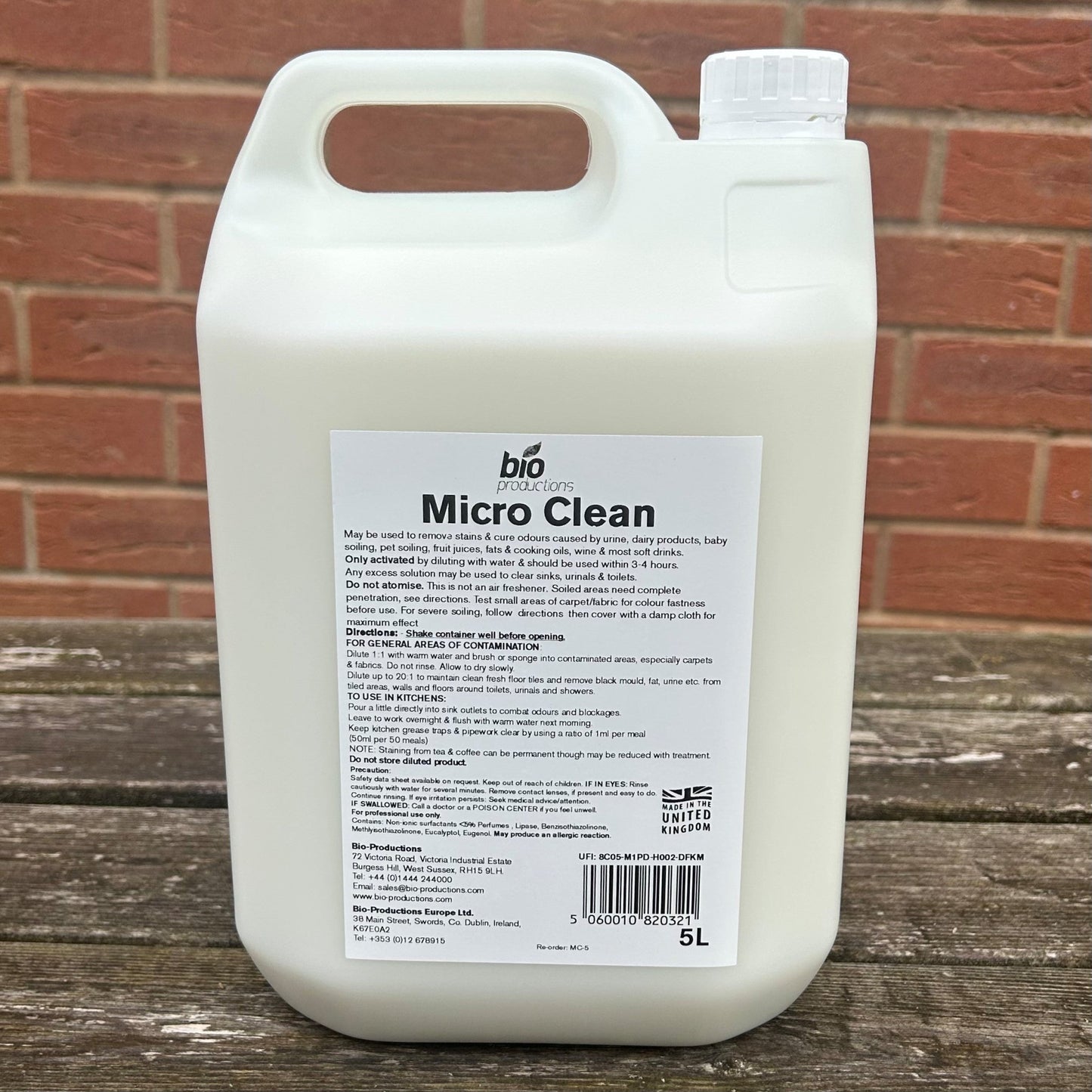Micro Clean 5ltr - Cleaning Products UK
