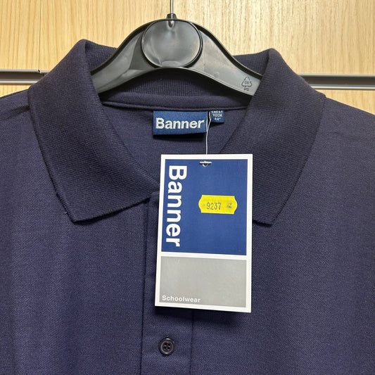 Navy Banner Polo Shirt Millfield 112cm - Cleaning Products UK