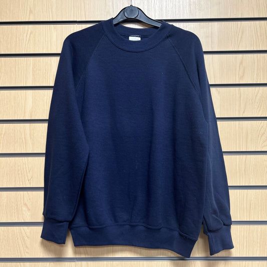 Navy XSmall Adults Sweatshirt Jerzees 762 - Cleaning Products UK
