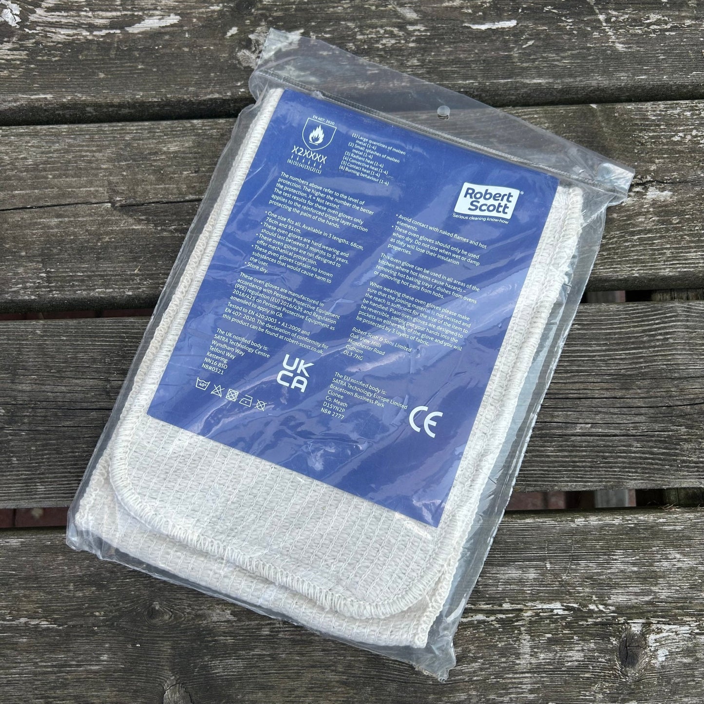 Plain Oven Glove – Robert Scott - Cleaning Products UK