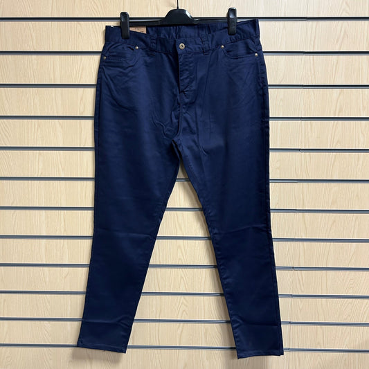 PR570 XXL Navy Chino Trousers Ladies - Cleaning Products UK