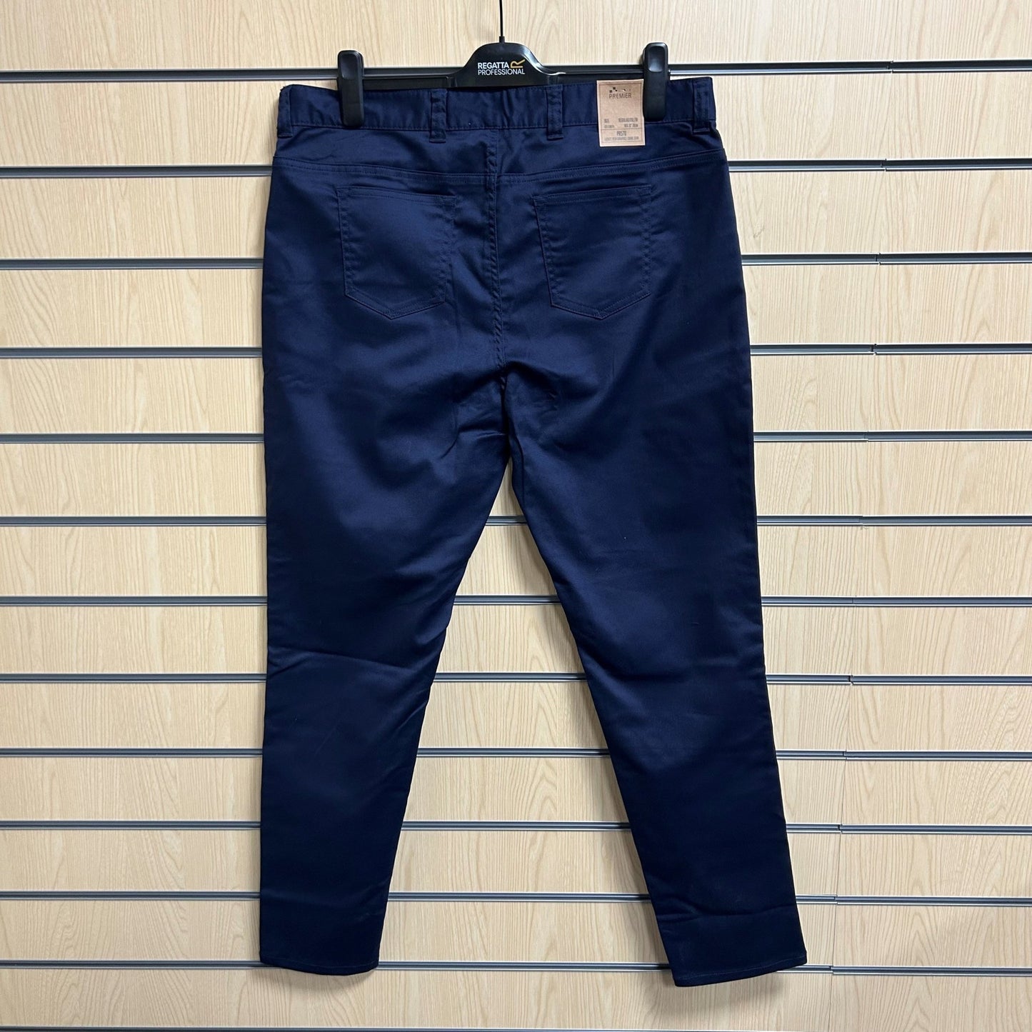 PR570 XXL Navy Chino Trousers Ladies - Cleaning Products UK