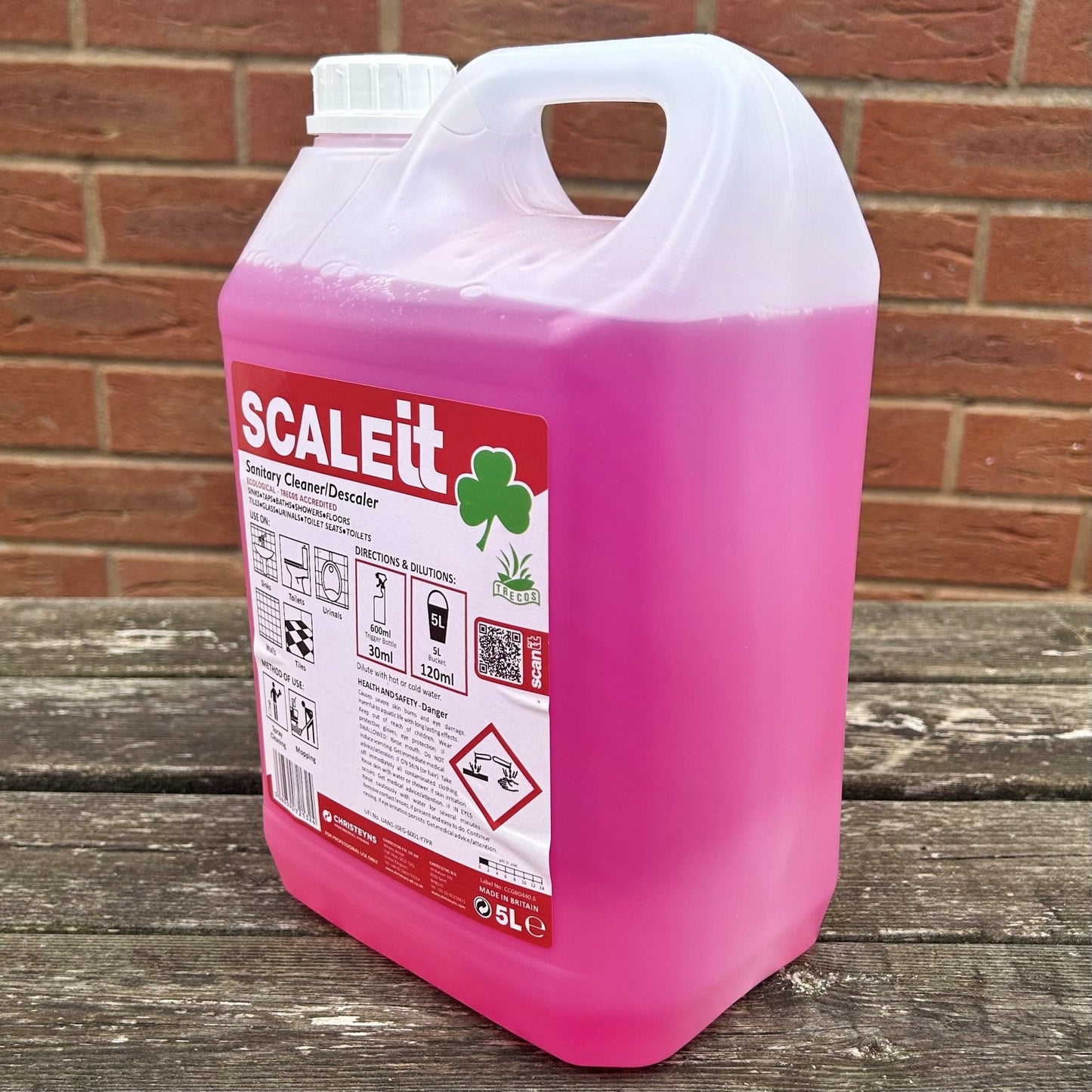 "Scaleit" Sanitary Cleaner & Degreaser 5ltr - Cleaning Products UK