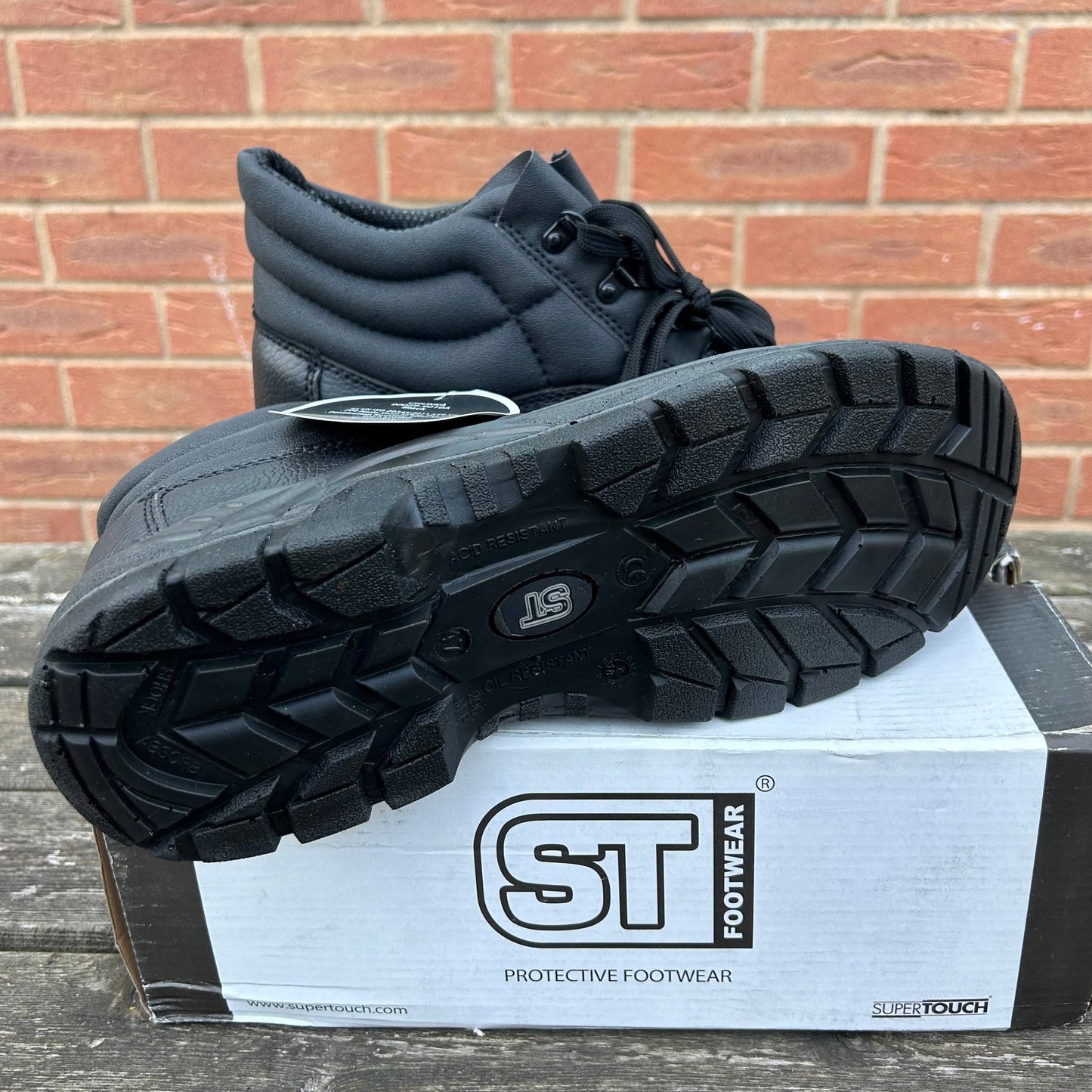 Size 12 Chukka Safety Boots - Cleaning Products UK
