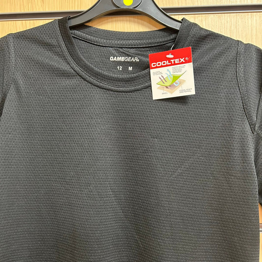 Size 12 Ladies Black Game Gear Cooltex Sports Top - Cleaning Products UK