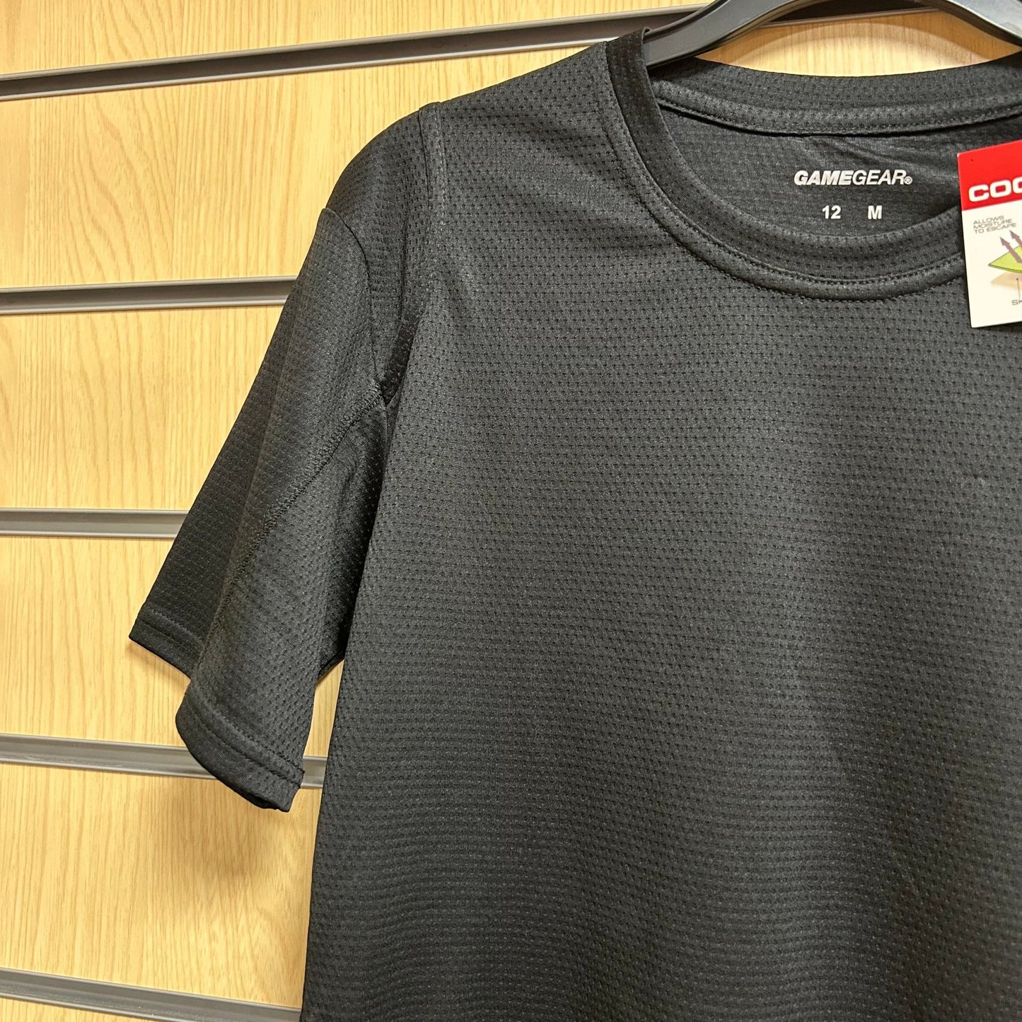 Size 12 Ladies Black Game Gear Cooltex Sports Top - Cleaning Products UK