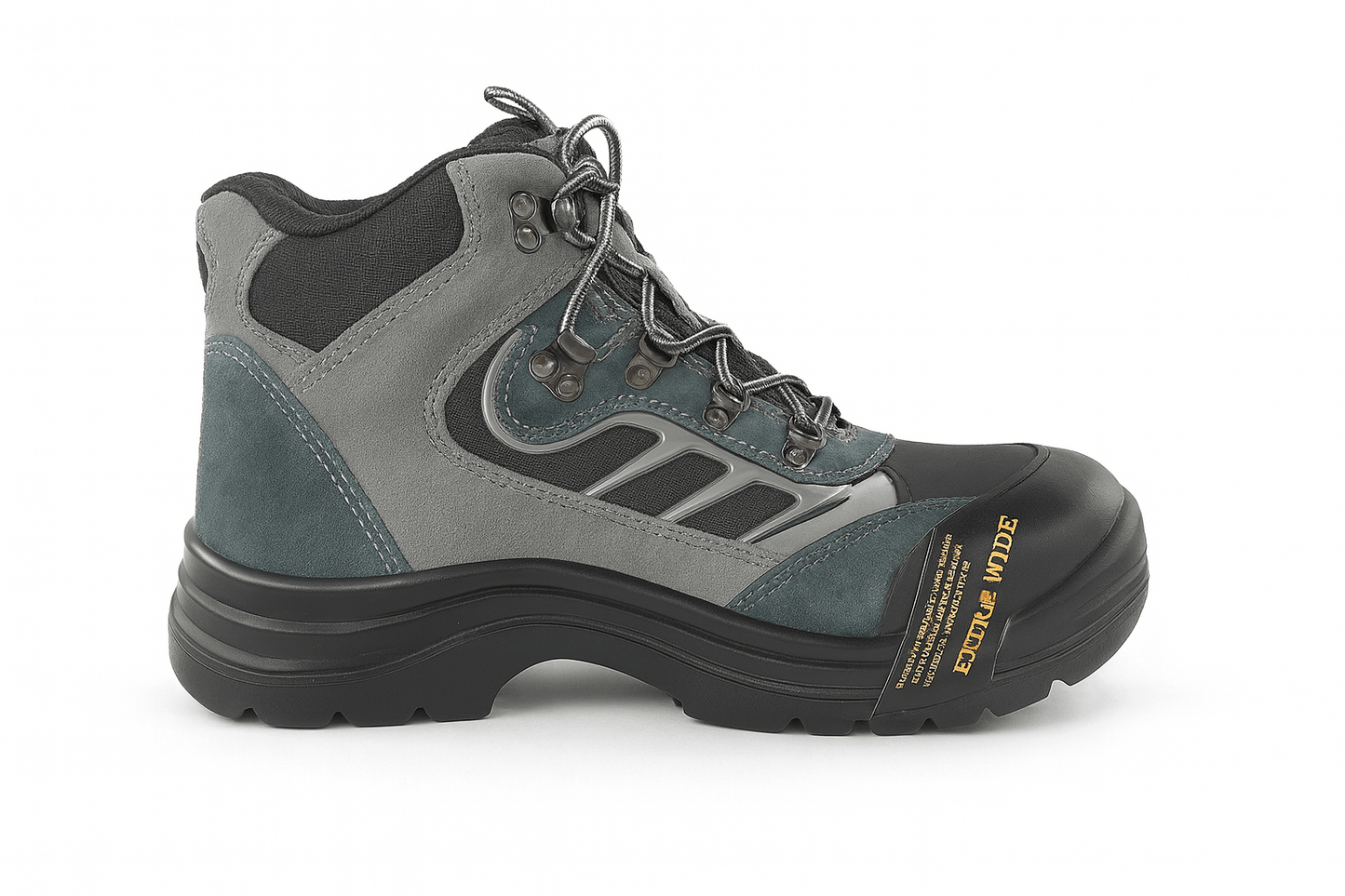 Size 9 Industrial footwear Black / Grey - Cleaning Products UK