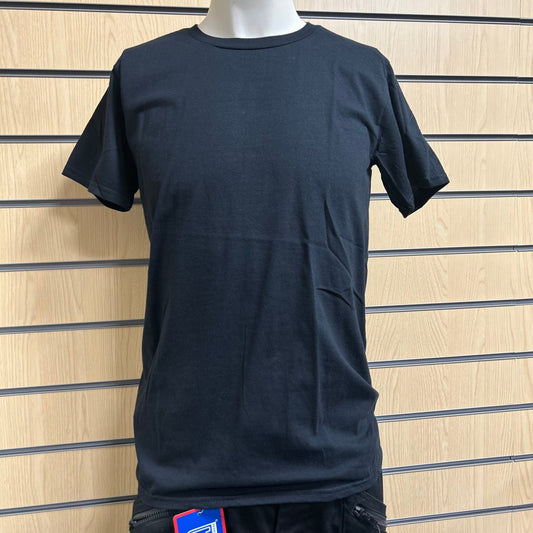 Small Anvil Black Short Sleeve T-Shirt - Cleaning Products UK