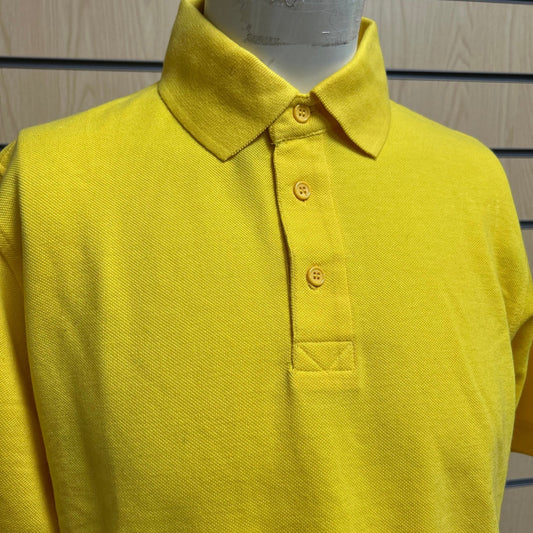 Small Henbury Polo Shirt | Bright Yellow H400 - Cleaning Products UK