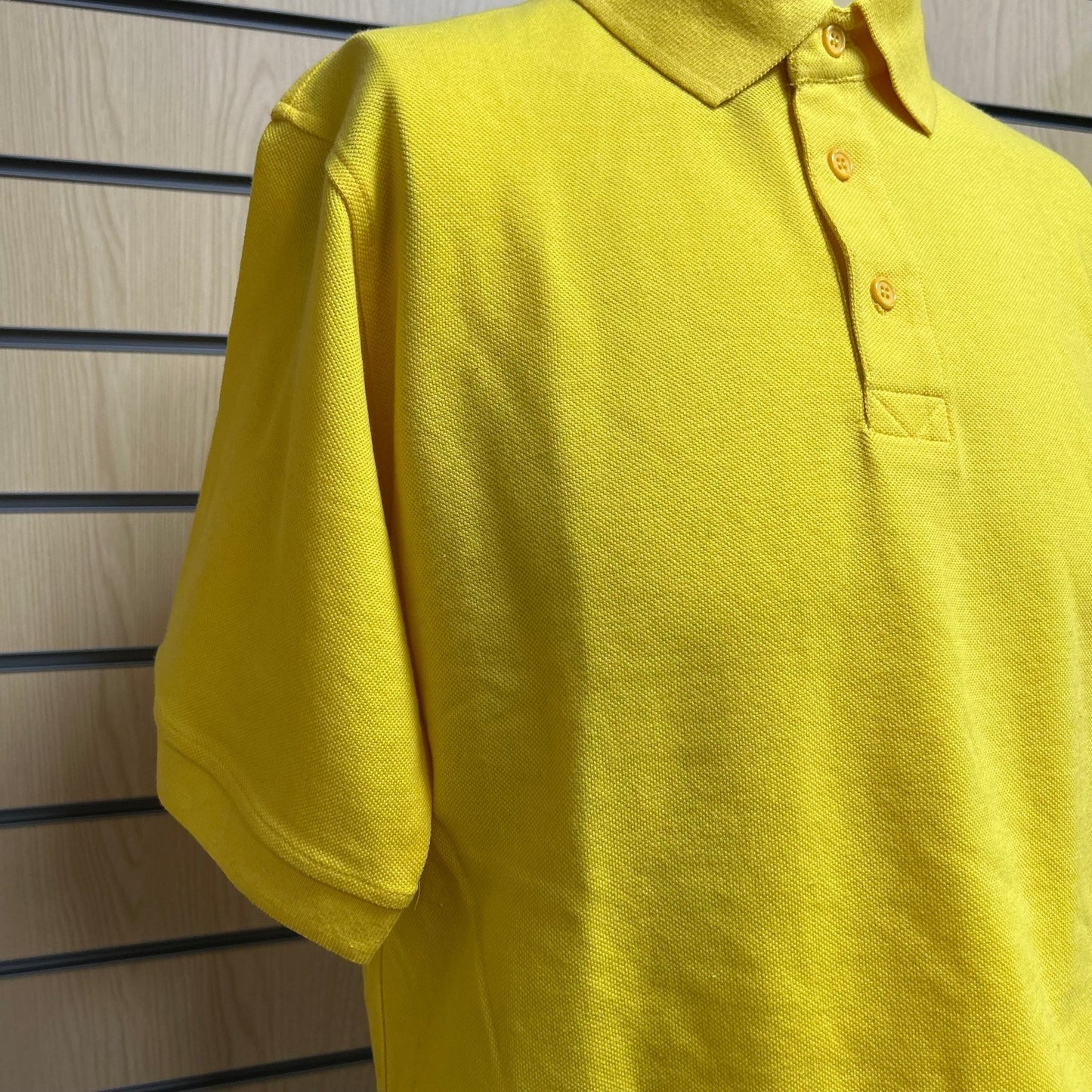 Small Henbury Polo Shirt | Bright Yellow H400 - Cleaning Products UK