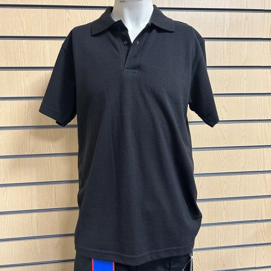Small ST Supertouch Polo Shirt – Black - Cleaning Products UK