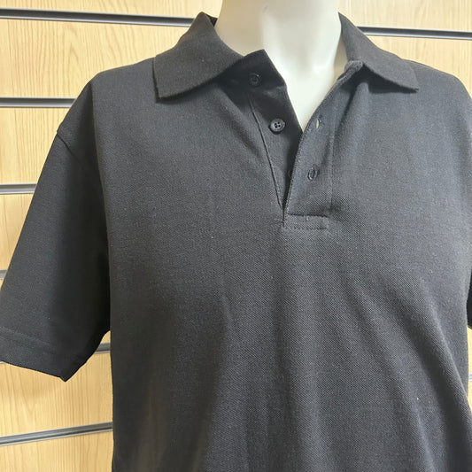 Small ST Supertouch Polo Shirt – Black - Cleaning Products UK