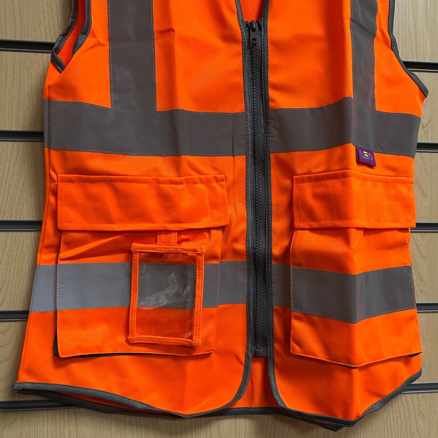 Small Women’s Superior Hi - Vis Waistcoat with Zip – Orange - Cleaning Products UK