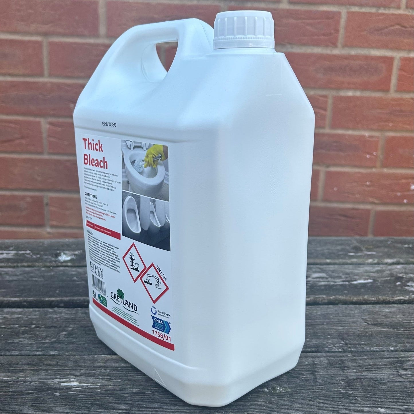 Thick Bleach 5ltr - Cleaning Products UK