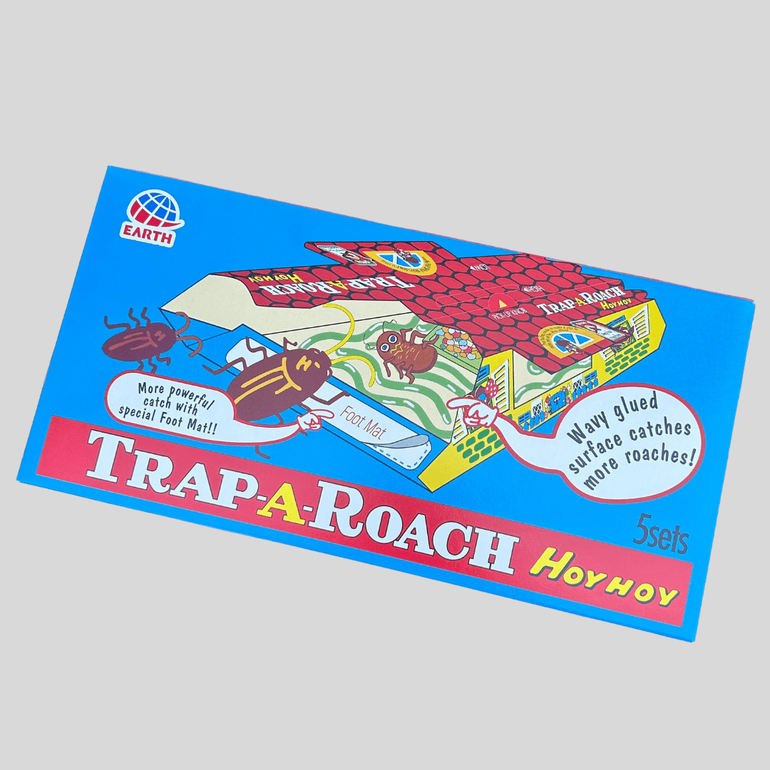 Trap - A - Roach HOY HOY – Non - Toxic Cockroach Traps (5 Disposable Insect Traps) - Cleaning Products UK